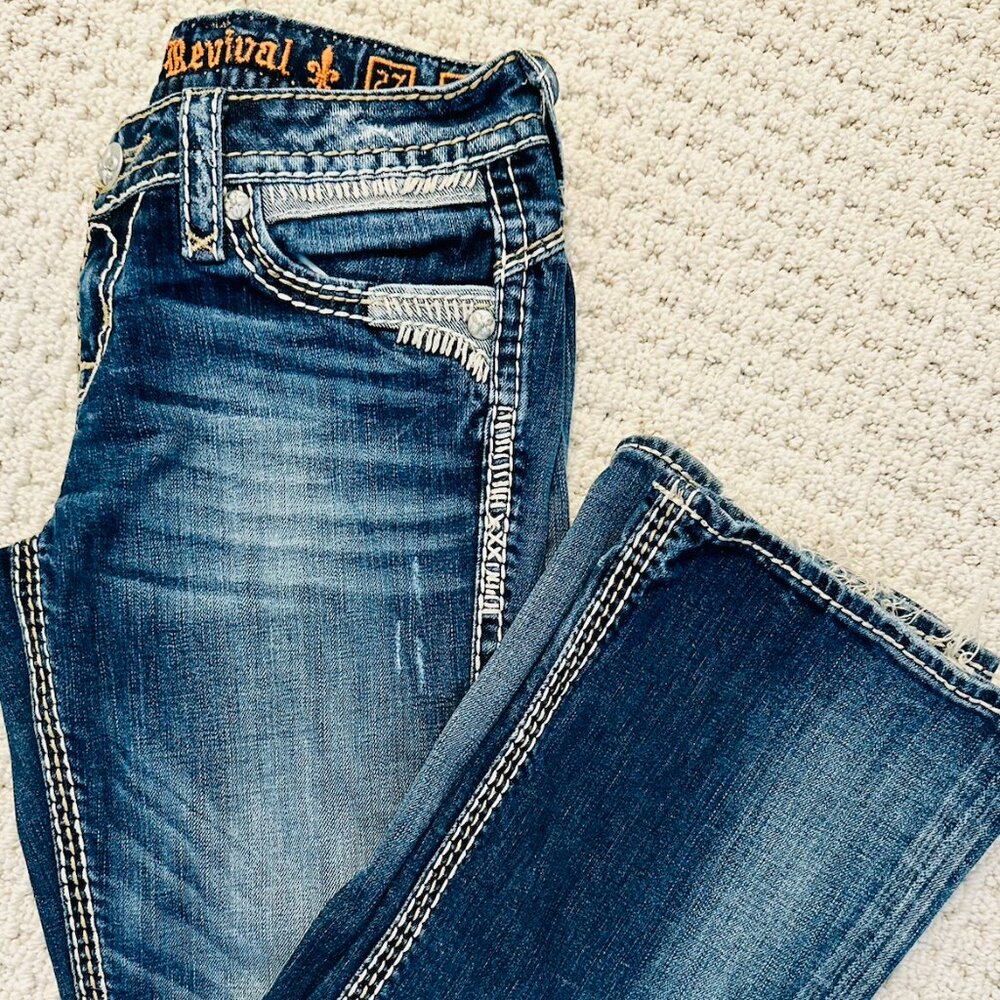 Rock Revival Roza Easy Boot Denim